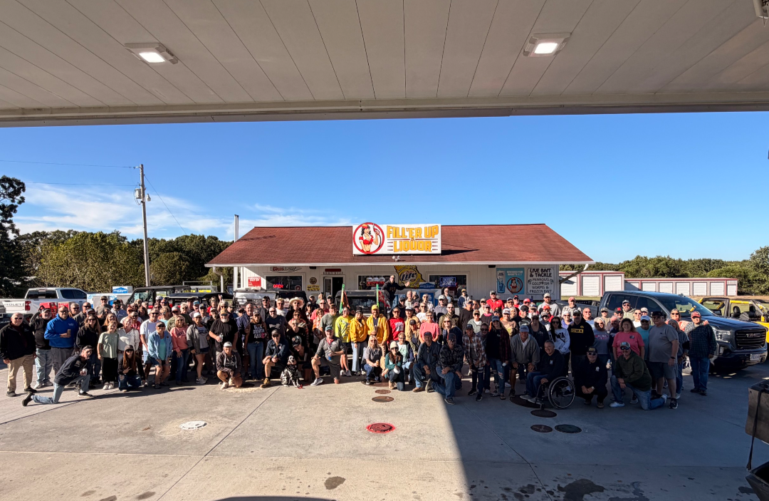 Ozark Alliance school supply drive — students and volunteers